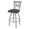 Holland Bar Stool Co 30" Swivel Bar Stool, Nickel Finish, Canter Earth Seat 82030AN006 - alternate 1
